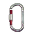 25KN O Type	Mountain Rock Climbing Rescue Aluminum Carabiner